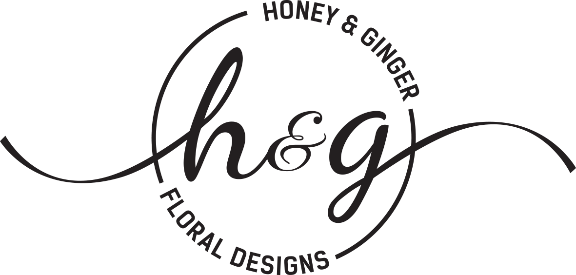 Honey and Ginger Floristry logo