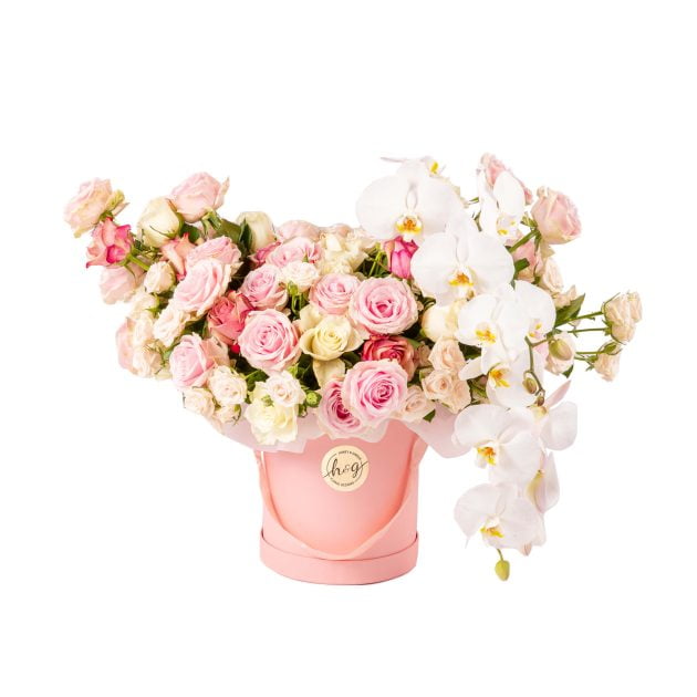 Pink Sweetness flower box