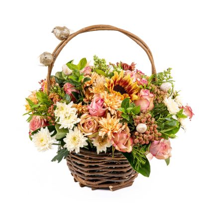 A willow basket full of happiness